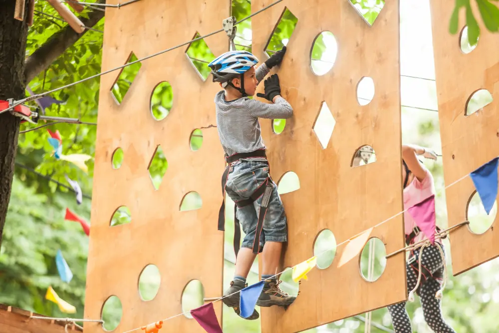 Muro escalar plataforma