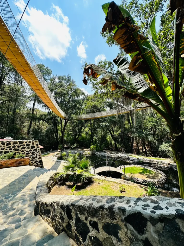 Puente colgante exclusivo