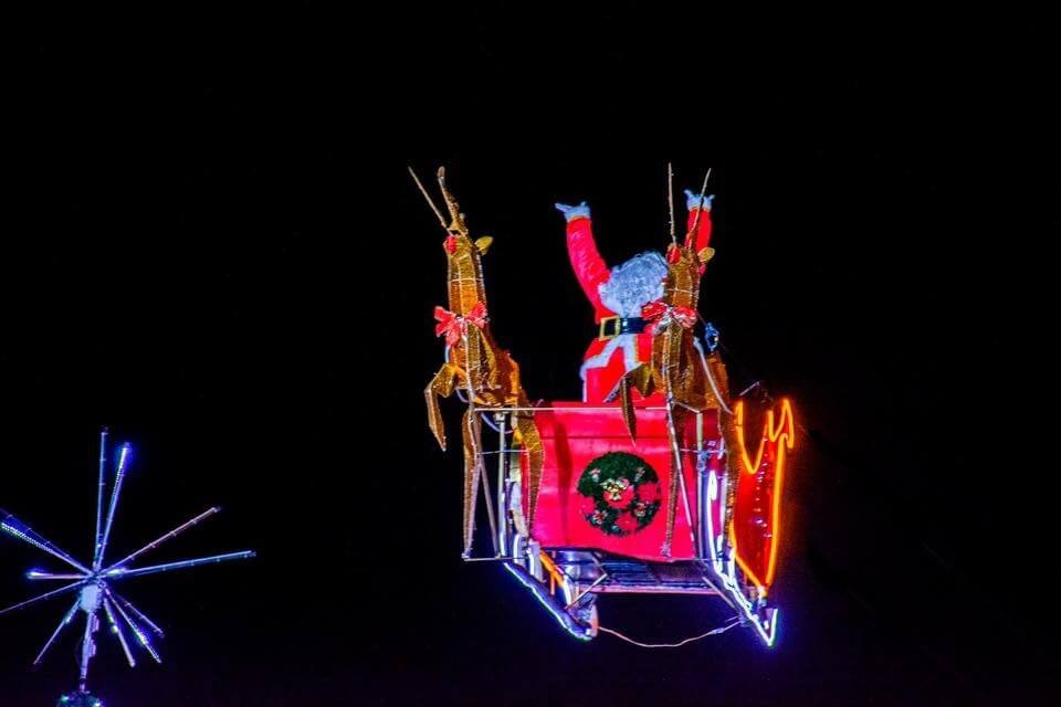 El vuelo de Santa
